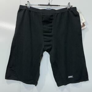 Bike Shorts Mens XXL Black Compression Bike Cycling Stretch Actual 34X12 NWT